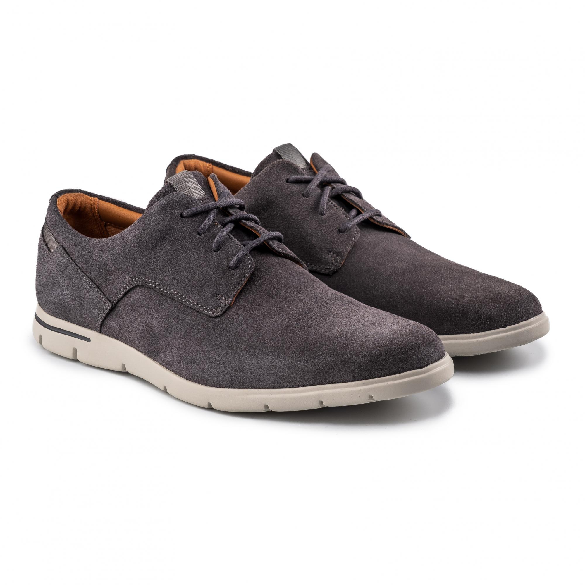 фото Полуботинки мужские clarks vennor walk серые 41 eu