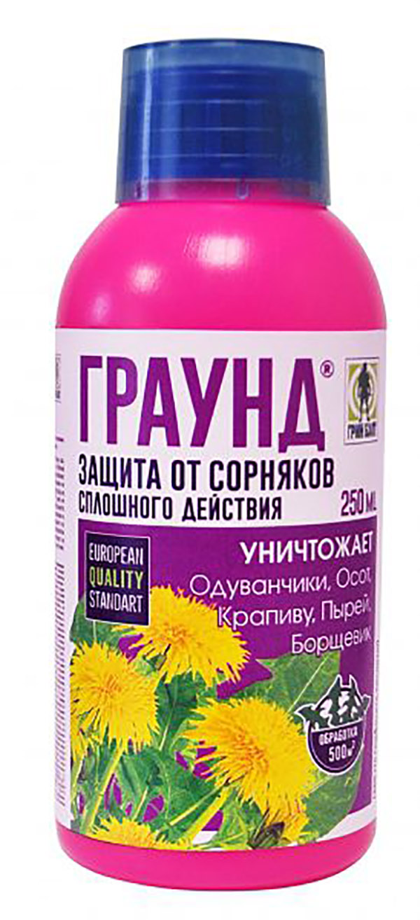 

Средство для борьбы с сорняками Грин Бэлт Граунд 01-583 250 мл, Граунд
