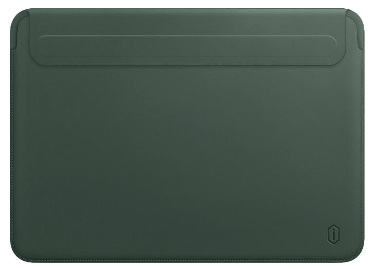 фото Чехол wiwu skin new pro 2 leather sleeve для macbook pro 16 green