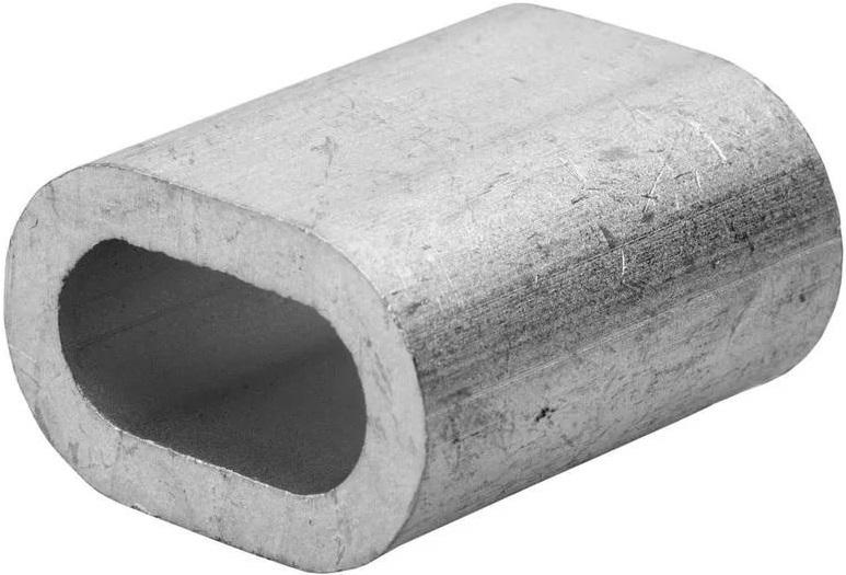 Зажим (наконечник) для троса прижимной TECH-KREP 2 мм DIN 3093 (2 шт) зажим для троса standers алюминий 4 мм 4 шт