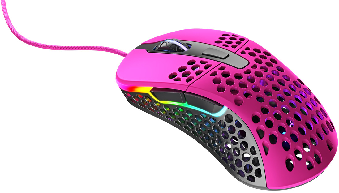 фото Игровая мышь xtrfy m4 rgb (pink)