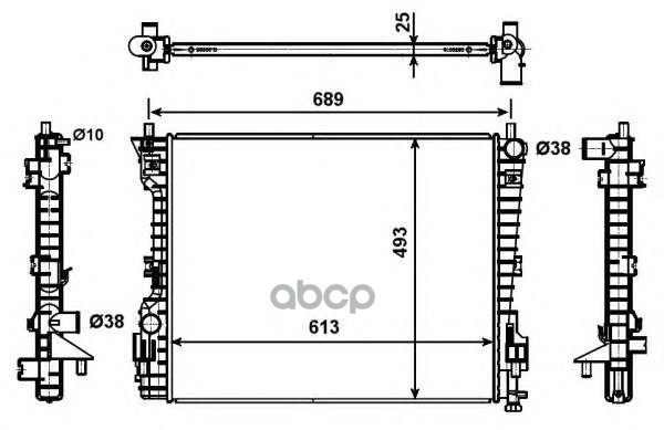 

Радиатор охлаждения NRF 53020