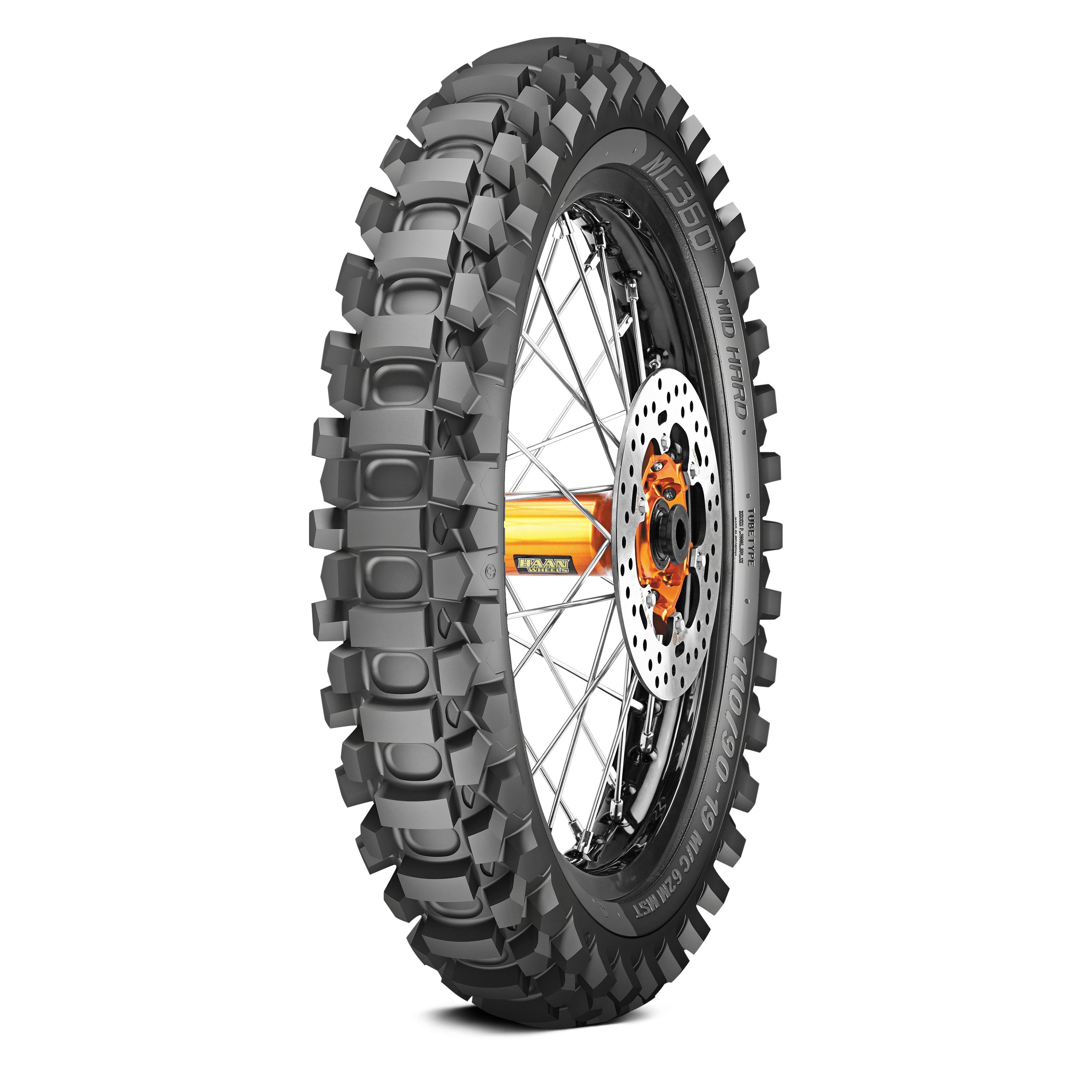 

Мотошина Metzeler MC360 MID HARD 110/100 -18 64M TT Задняя (Rear)