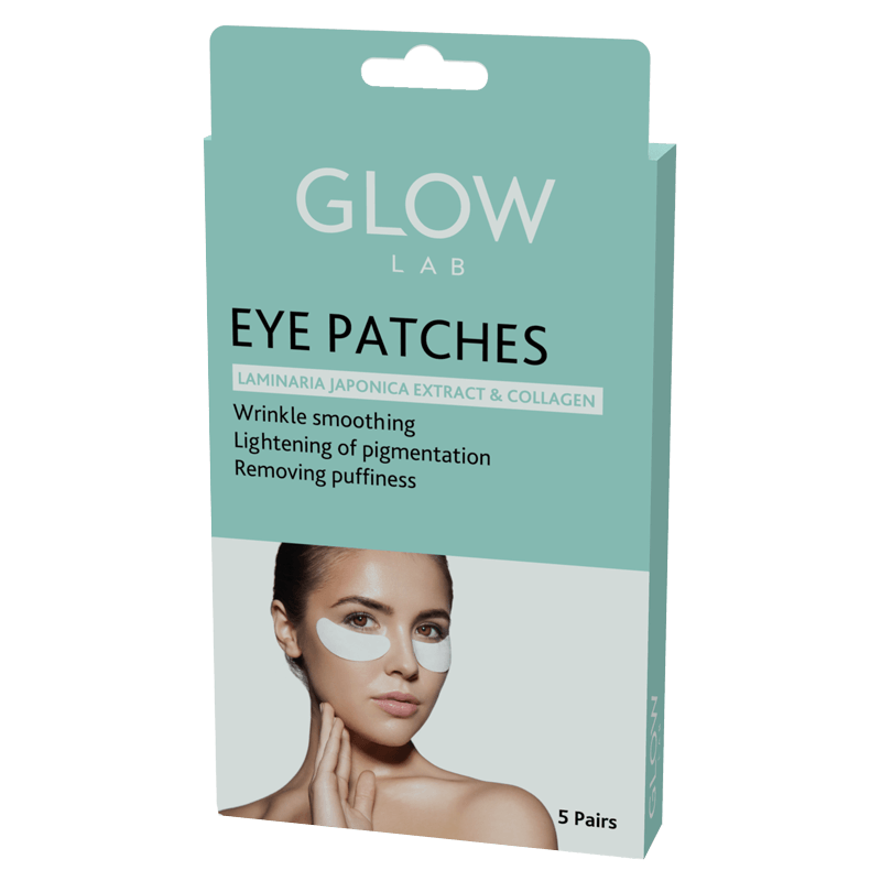 Патчи против морщин Glow Lab 5 пар farmstay collagen water full hydrogel eye patch патчи для глаз с коллагеном 60 шт