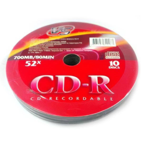 фото Диск vs cd-r 700 mb shrink 10 шт