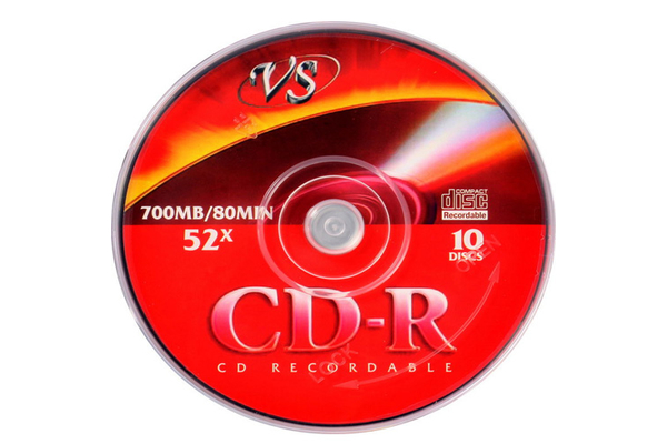 фото Диск vs cd-r 700 mb shrink 10 шт