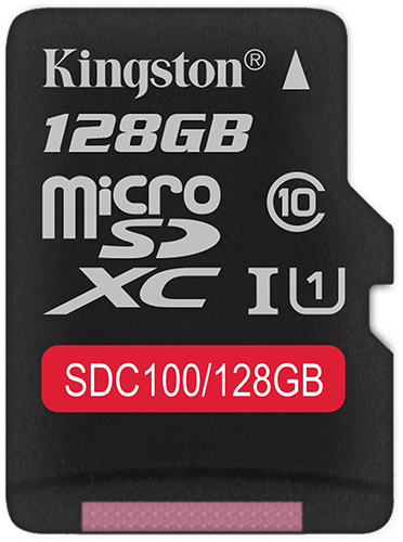 

Карта памяти Kingston microSDXC 128GB Class 10 (SDC100/128GB), microSDXC 128GB Class 10 (SDC100/128GB)