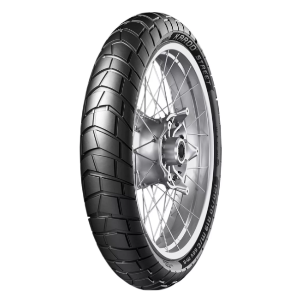 фото Мотошина metzeler mce karoo street 110/80 r19 59v tl передняя (front) m+s