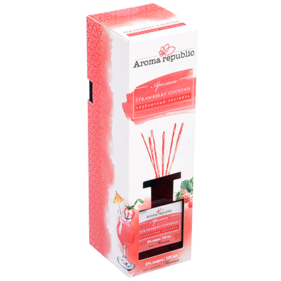 

Аромадиффузор AROMA REPUBLIC Monaco 120 мл, Клубничный коктейль