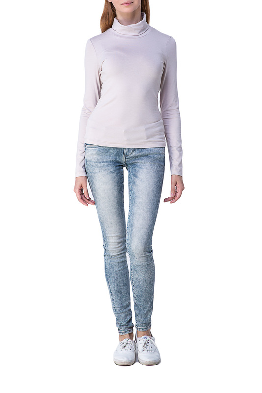 

Водолазка женская Adzhedo 5570 бежевая 2XL, Бежевый, 5570