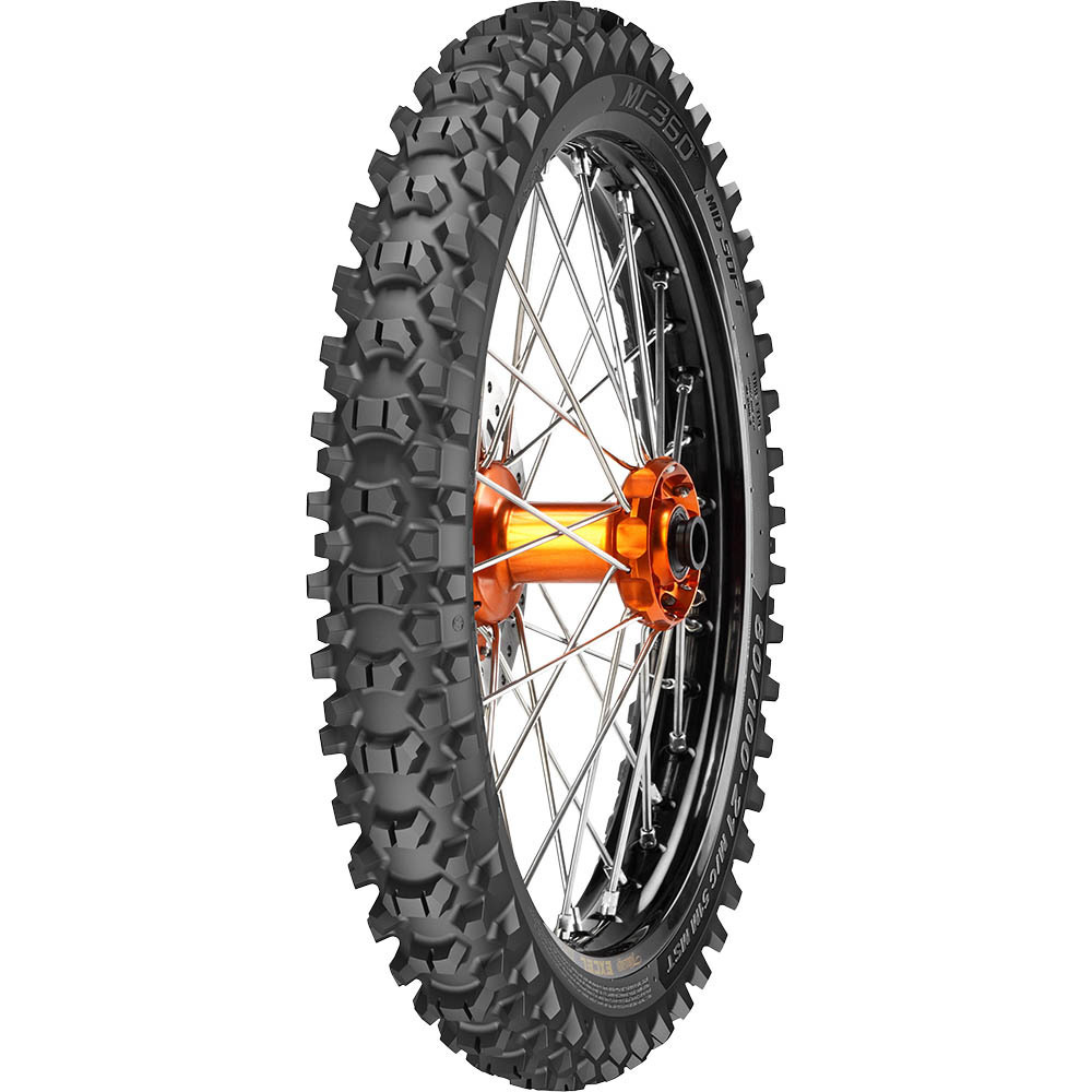 

Мотошина Metzeler MC360 MID SOFT 90/90 -21 54M TT Передняя (Front)