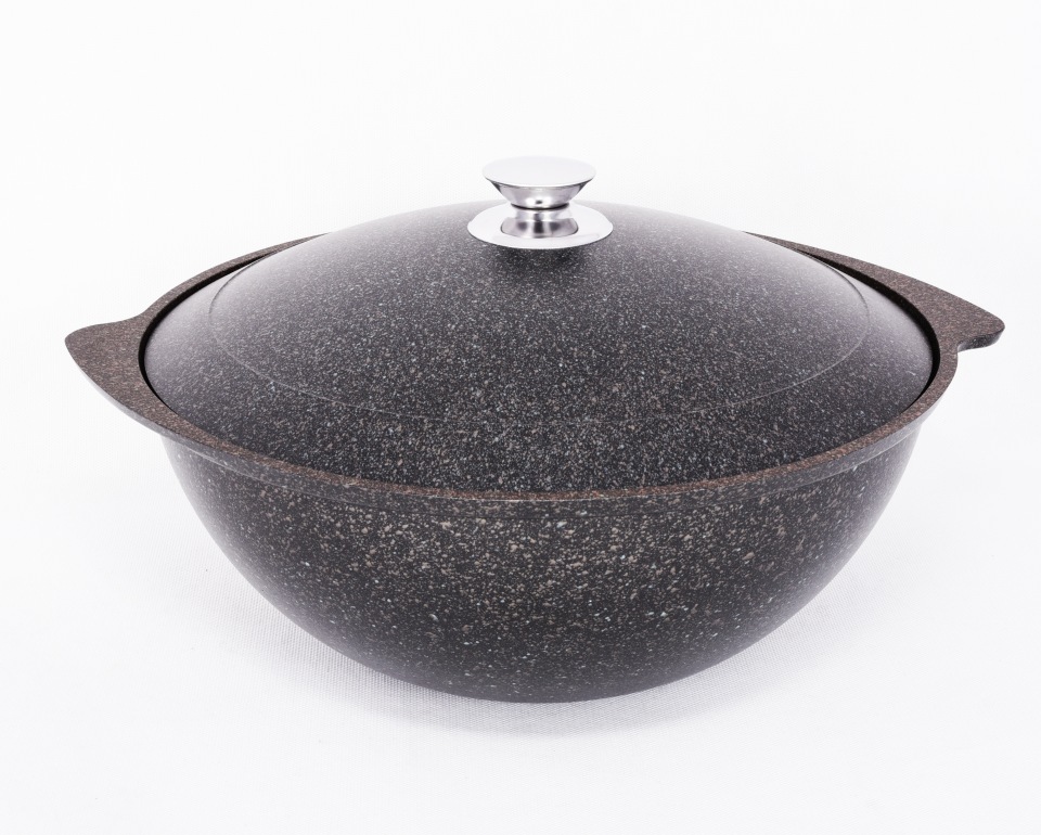 фото Казан литой 6,0л granit ultra original kukmara