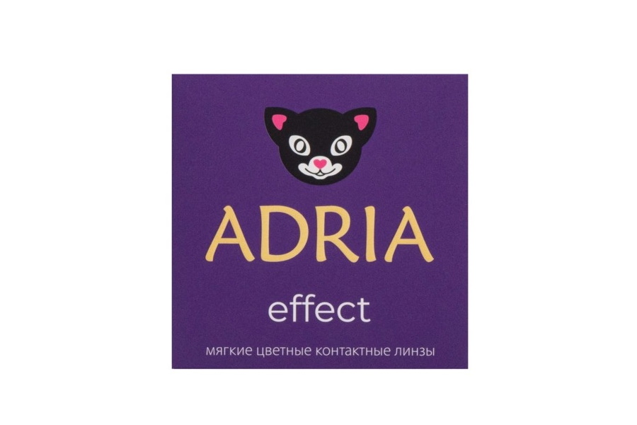 фото Линзы контактные adria effect color 2 pack диоптрии -6,00, r 8.6, цвет caramel