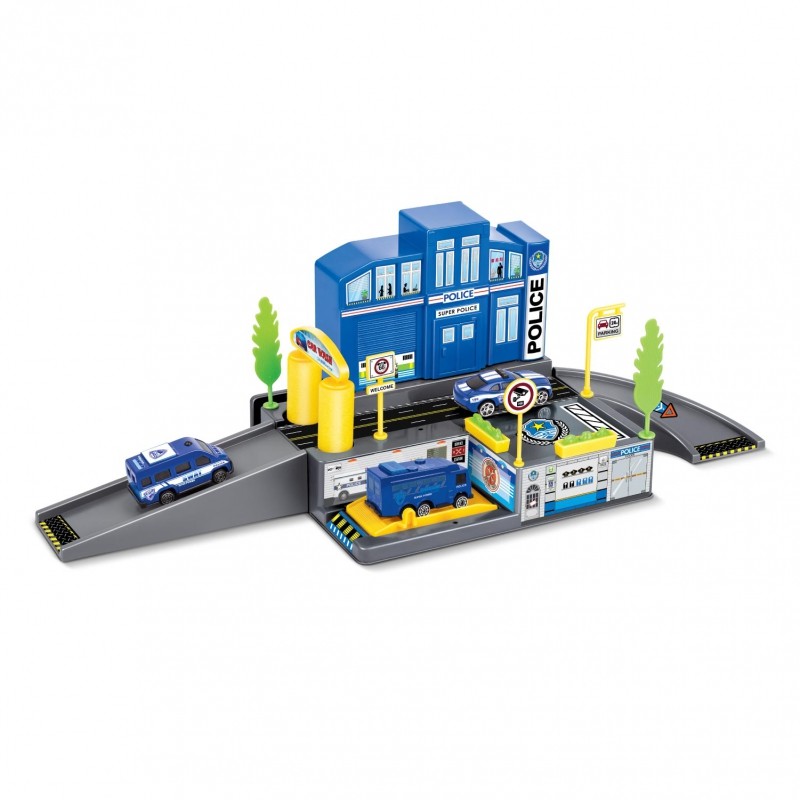 

Игровой набор Guang Wei Toys Парковка Полицейский участок P1205A-1