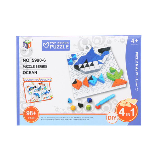 3D пазл KST Океан 98 деталей 5990-6