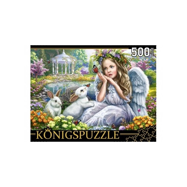 

Пазлы Konigspuzzle Ангелочек и кролики ХК500-6309