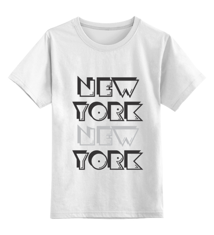 

Детская футболка классическая Printio New york, р. 128, Белый, 0000000672947