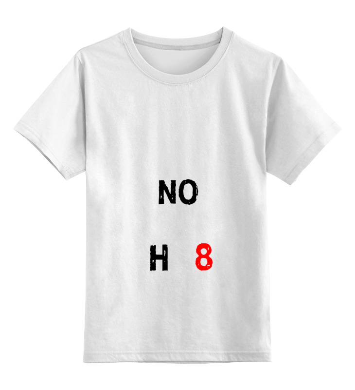 

Детская футболка классическая Printio Noh8, р. 128, 0000000675317