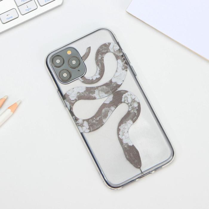 

Чехол Like me для iPhone 11 Pro, Змея, Прозрачный, для iPhone 11 Pro, Змея