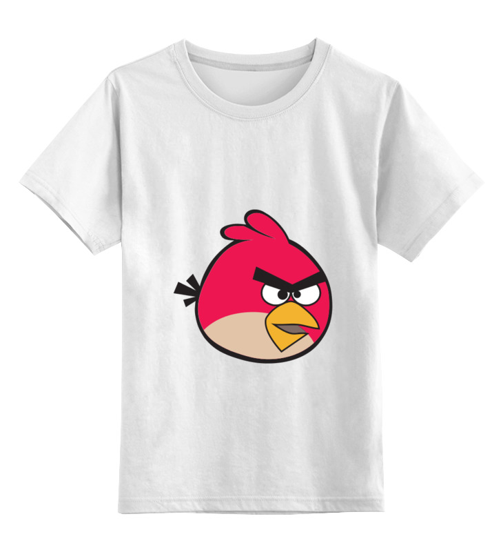 

Детская футболка классическая Printio Angry birbs, р. 104, Белый, 0000000675569