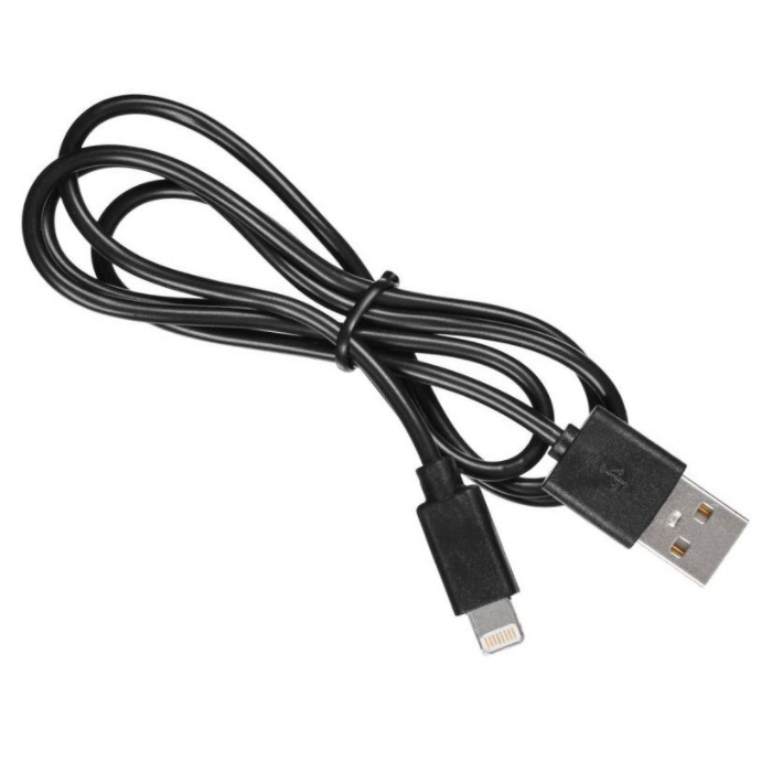 Кабель Buro BHP LIGHTNING 0.8 Lightning (m) USB A(m) 0.8м черный