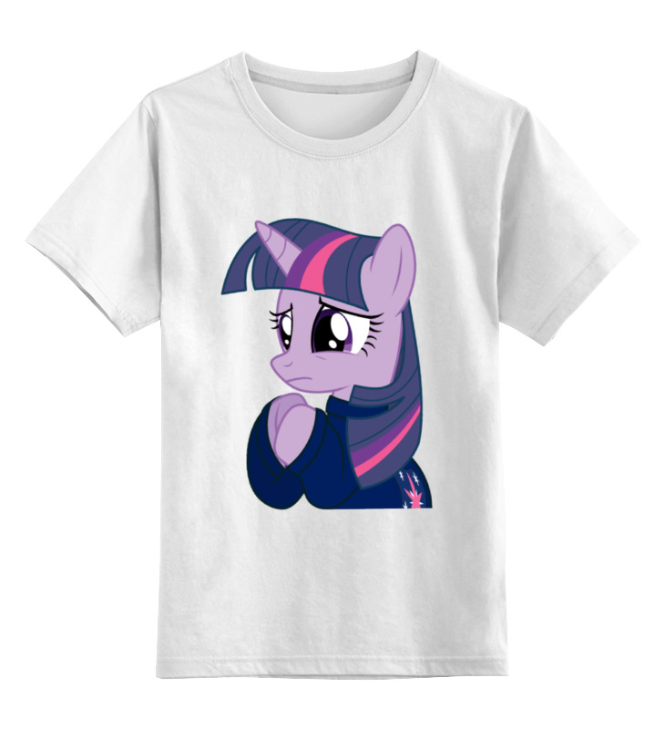 

Детская футболка классическая Printio Pony, р. 164, Белый, 0000000673338