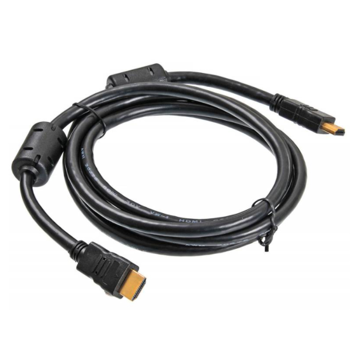 фото Кабель аудио-видео buro hdmi (m)/hdmi (m) 1.8м. черный (hdmi-19m/19m-1.8m-mg)