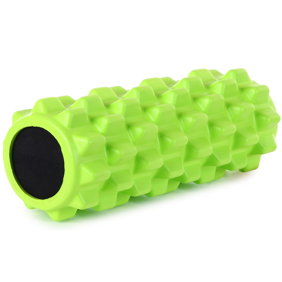 фото Ролик для йоги и пилатеса harper gym eg03 33x13 см, lime green