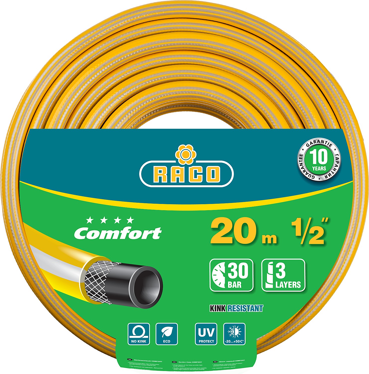 Шланг для полива RACO Comfort 40303-1/2-20_z01 1/2 20 м