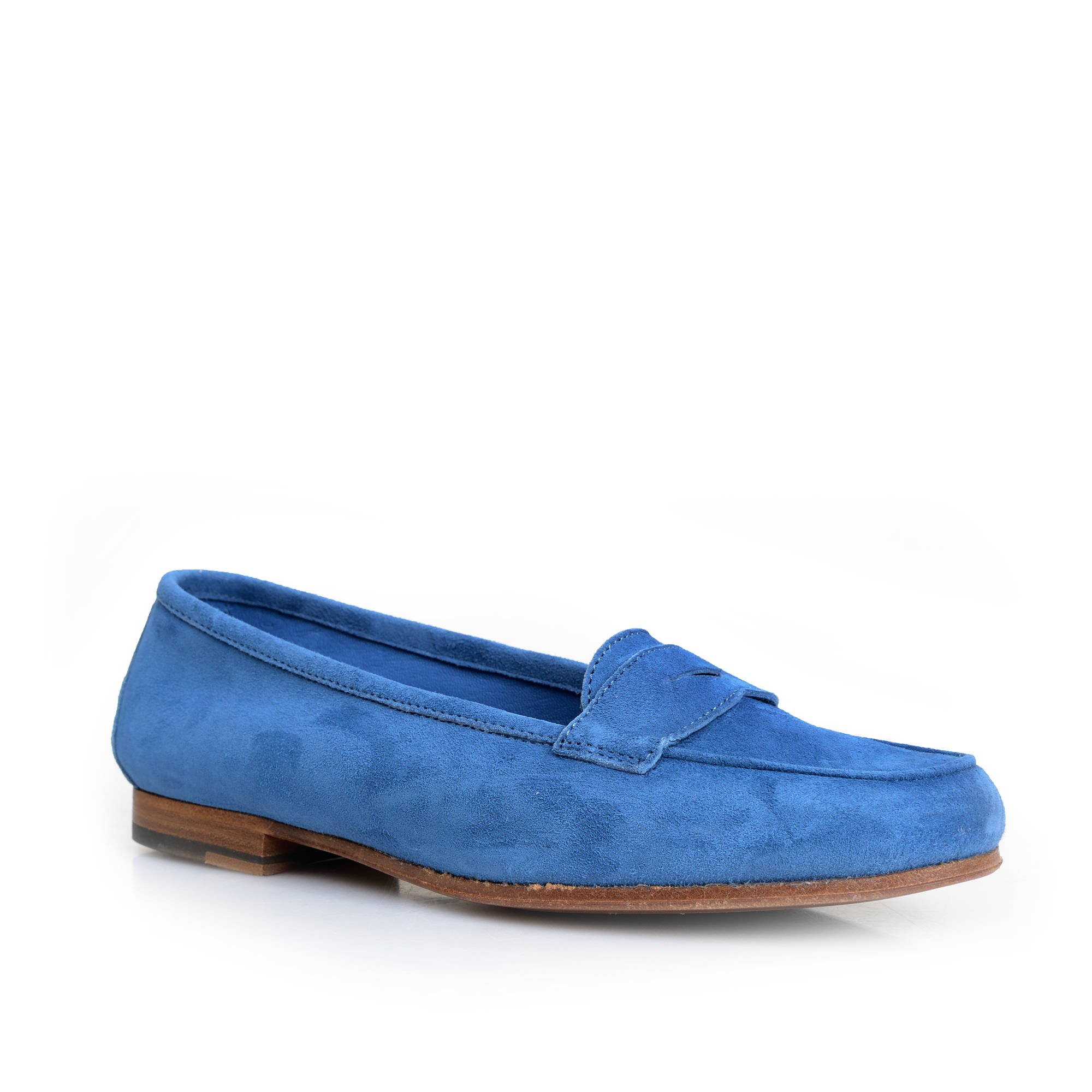 

Лоферы женские ANDREA VENTURA FIRENZE HERITAGE066 синие 40 RU, HERITAGE066