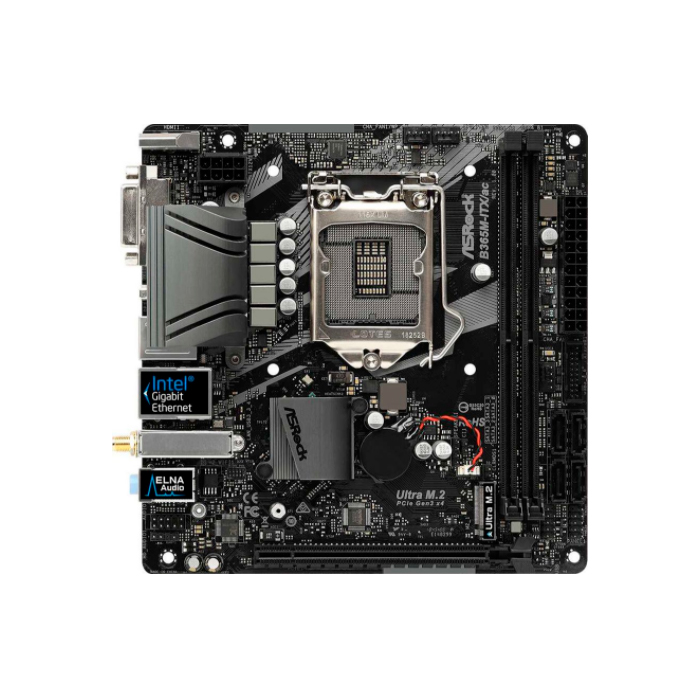 

Материнская плата ASRock B365M-ITX/AC, B365M-ITX/AC