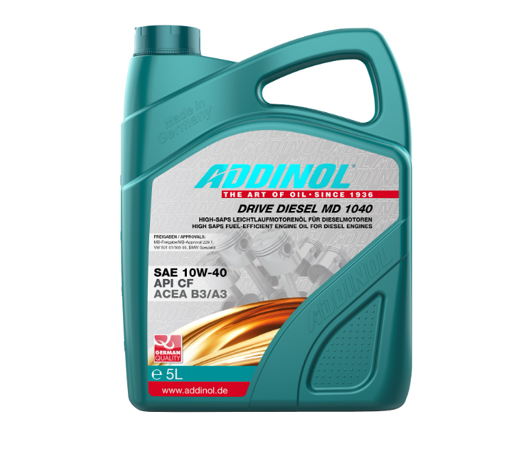 фото Моторное масло addinol drive diesel md 10w40 5 л