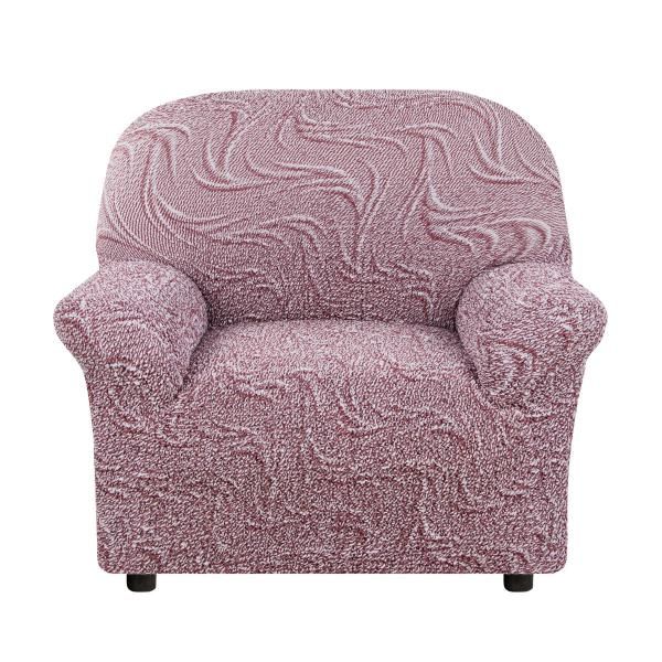 фото Чехол на кресло аричиато бриллианте бордо еврочехол