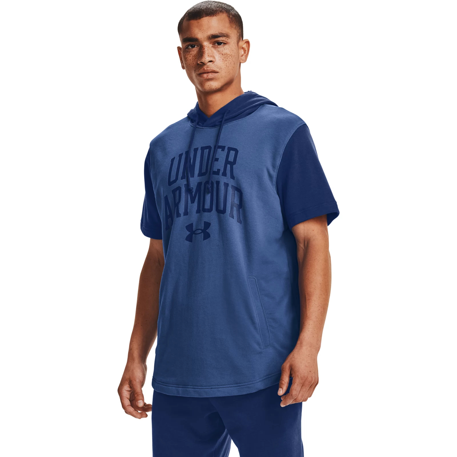 

Худи мужское Under Armour 1361448-561 синее S-M, 1361448-561