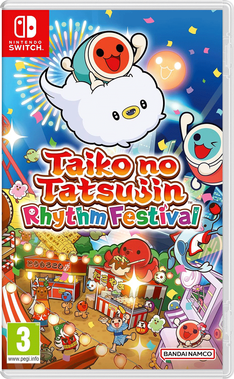 Игра Taiko no Tatsujin Rhythm Festival (Nintendo Switch, на иностранном языке)