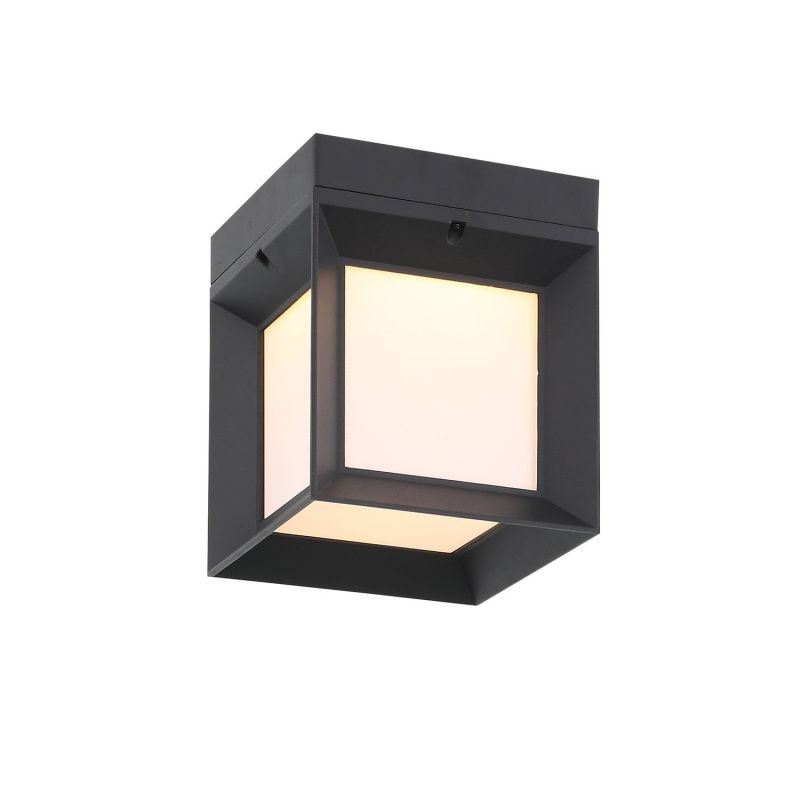 фото Sl077.401.01 светильник уличный настенный st-luce черныйбелый led 1*9w 3000k cubista st luce