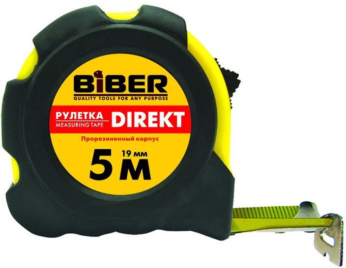 BIBER 40103 Рулетка Direkt 5мх19мм 444₽