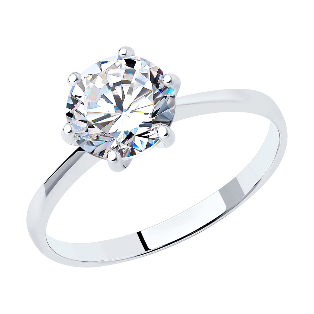 

Кольцо из серебра р. 15 SOKOLOV 89010003, фианит, 89010003