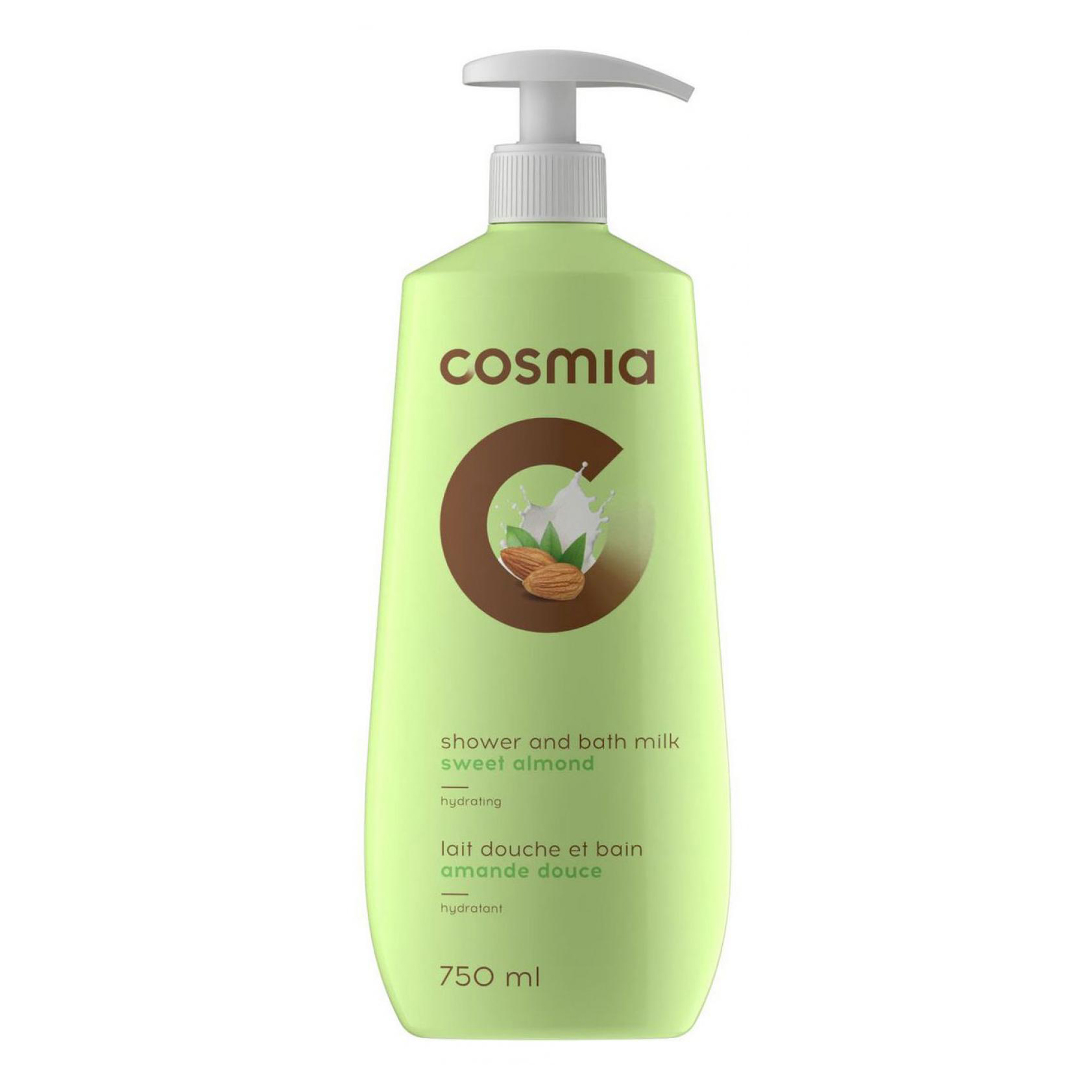 

Гель для душа Cosmia Milk Sweet Almond миндаль 750 мл