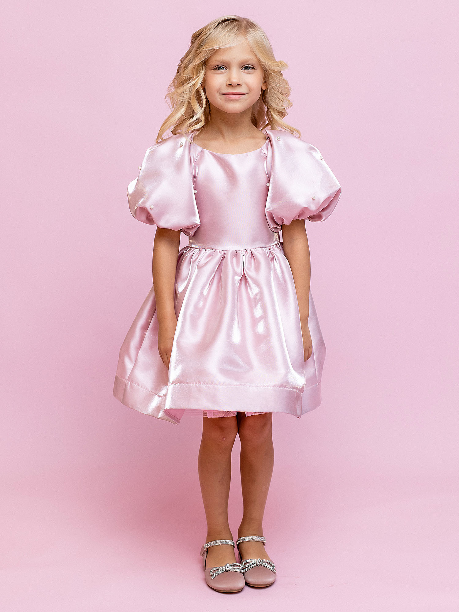 Платье детское Batik 032 п23-3 пыльно розовый 98