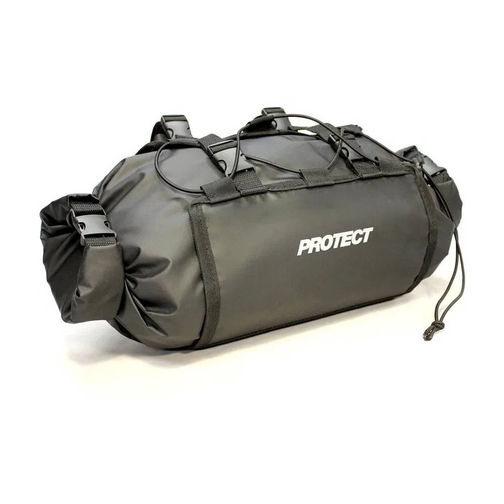 

Велосумка на багажник до 17 литров, серия Bikepacking, цвет черный, PROTECT™, Bikepacking