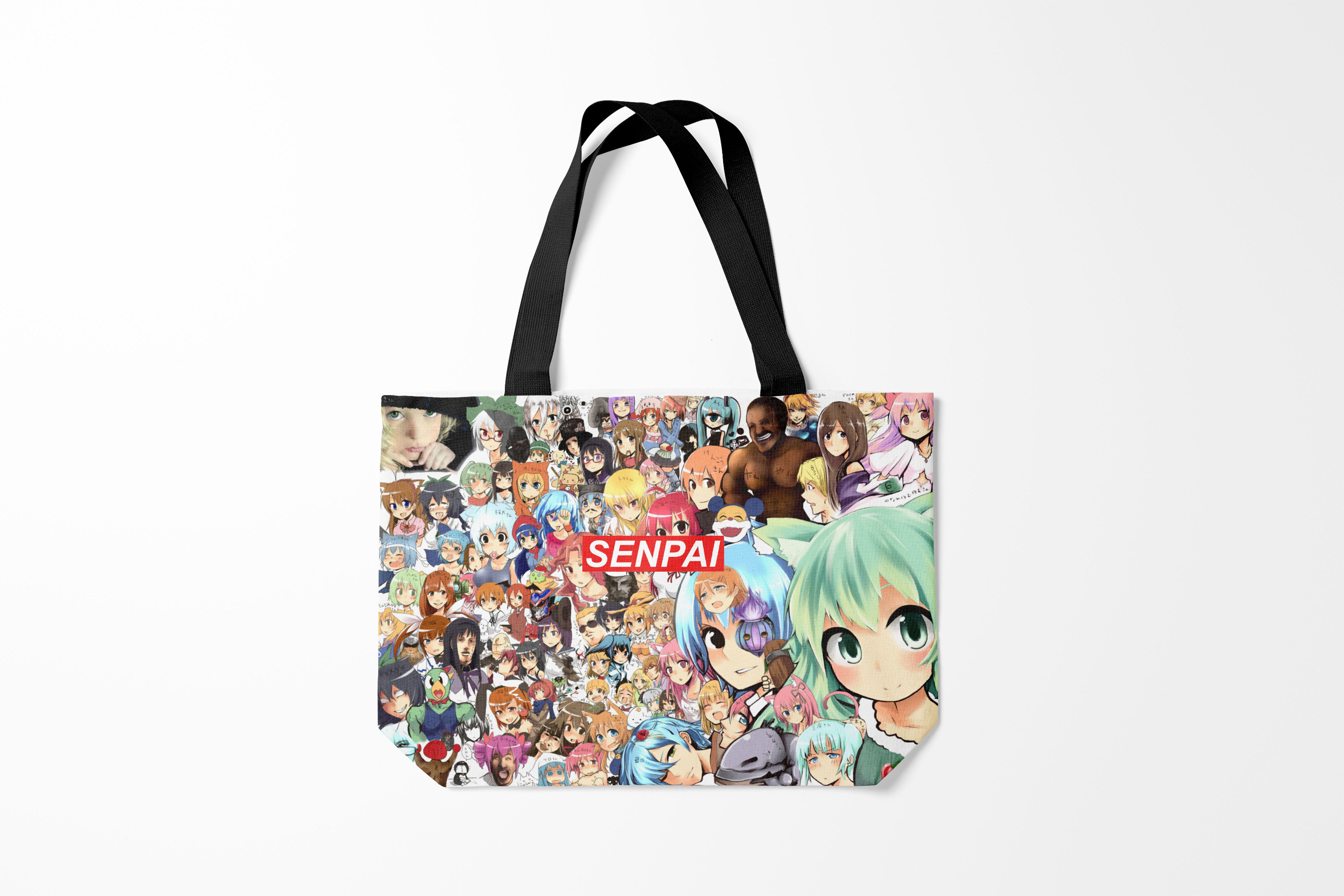 

Сумка шoппер унисекс Burnettie Senpai, разноцветный, Senpai