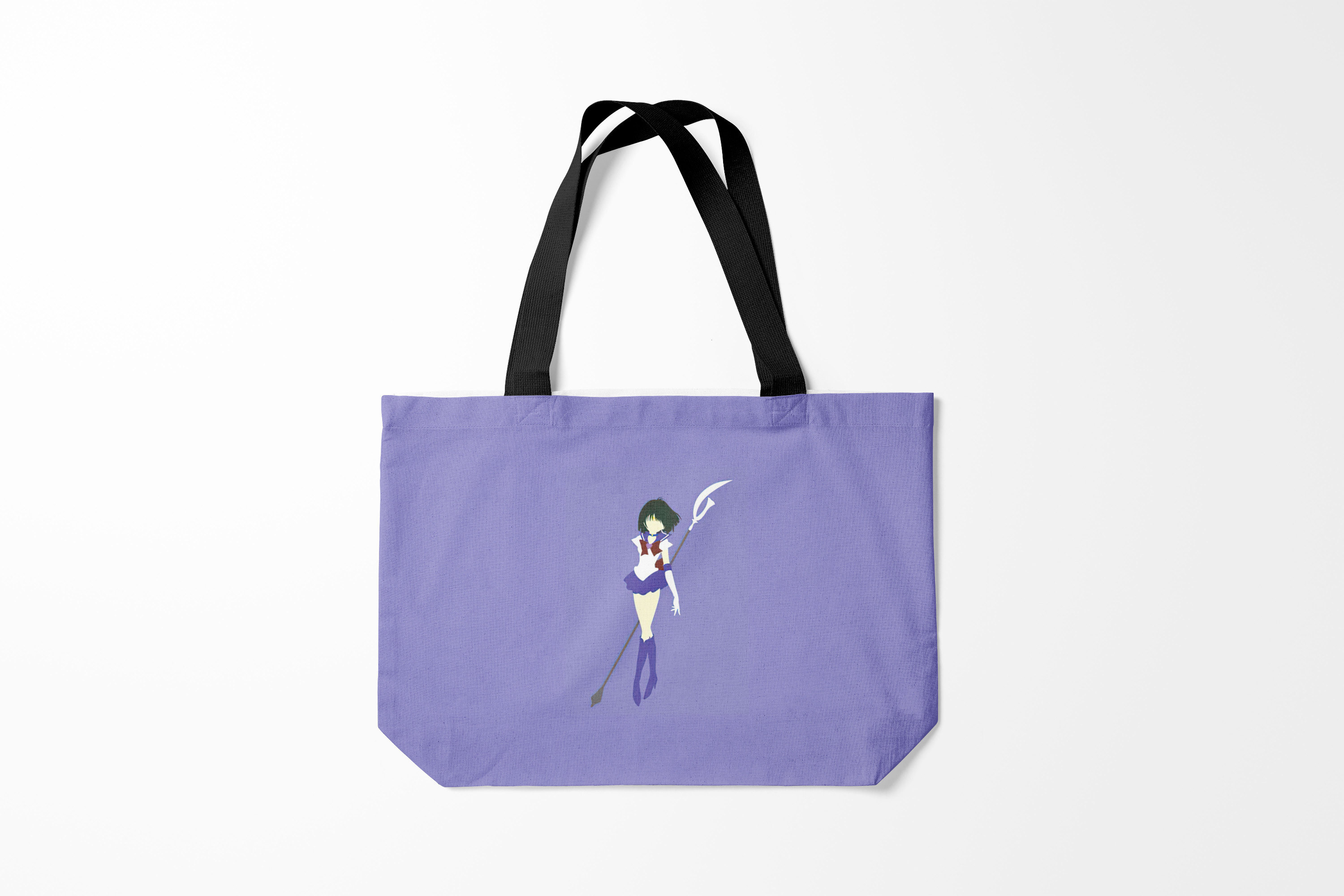 

Сумка шoппер унисекс Burnettie Sailor Moon Сейлор Сатурн, фиолетовый, Sailor Moon Сейлор Сатурн