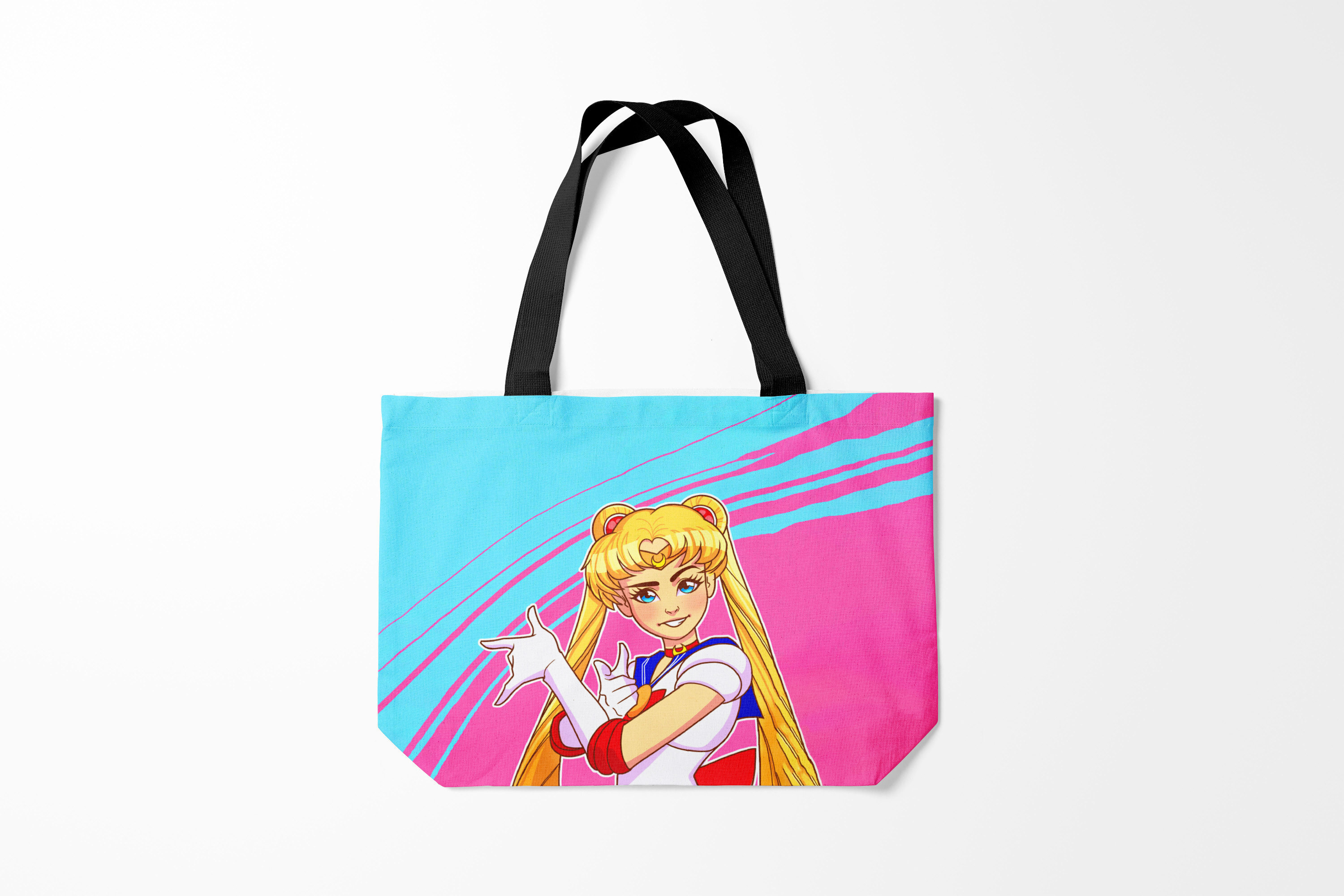 

Сумка шoппер унисекс Burnettie Sailor Moon СЕЙЛОР МУН, черный, Sailor Moon СЕЙЛОР МУН