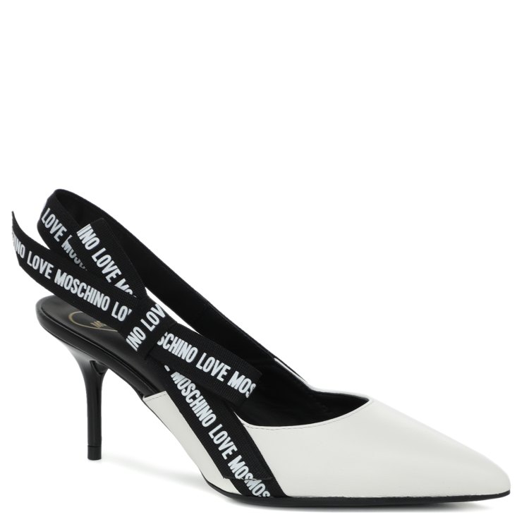 

Туфли женские Love Moschino JA10027G белые 40 EU, JA10027G