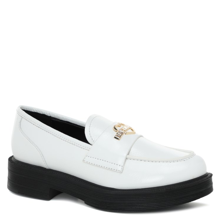 

Лоферы женские Love Moschino JA10064G белые 38 EU, JA10064G