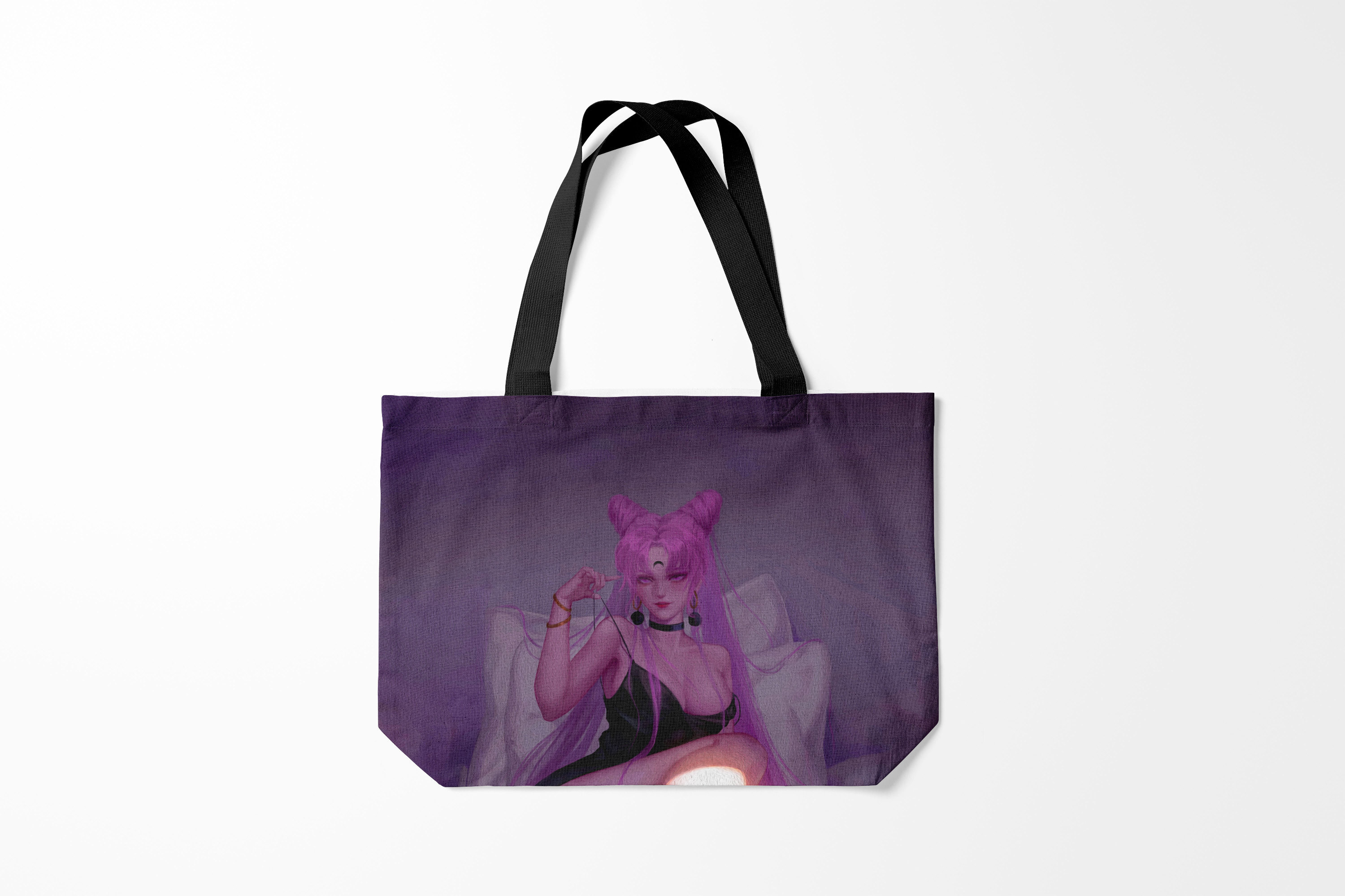 

Сумка шoппер унисекс Burnettie Sailor Moon PINK HEAR, фиолетовый, Sailor Moon PINK HEAR