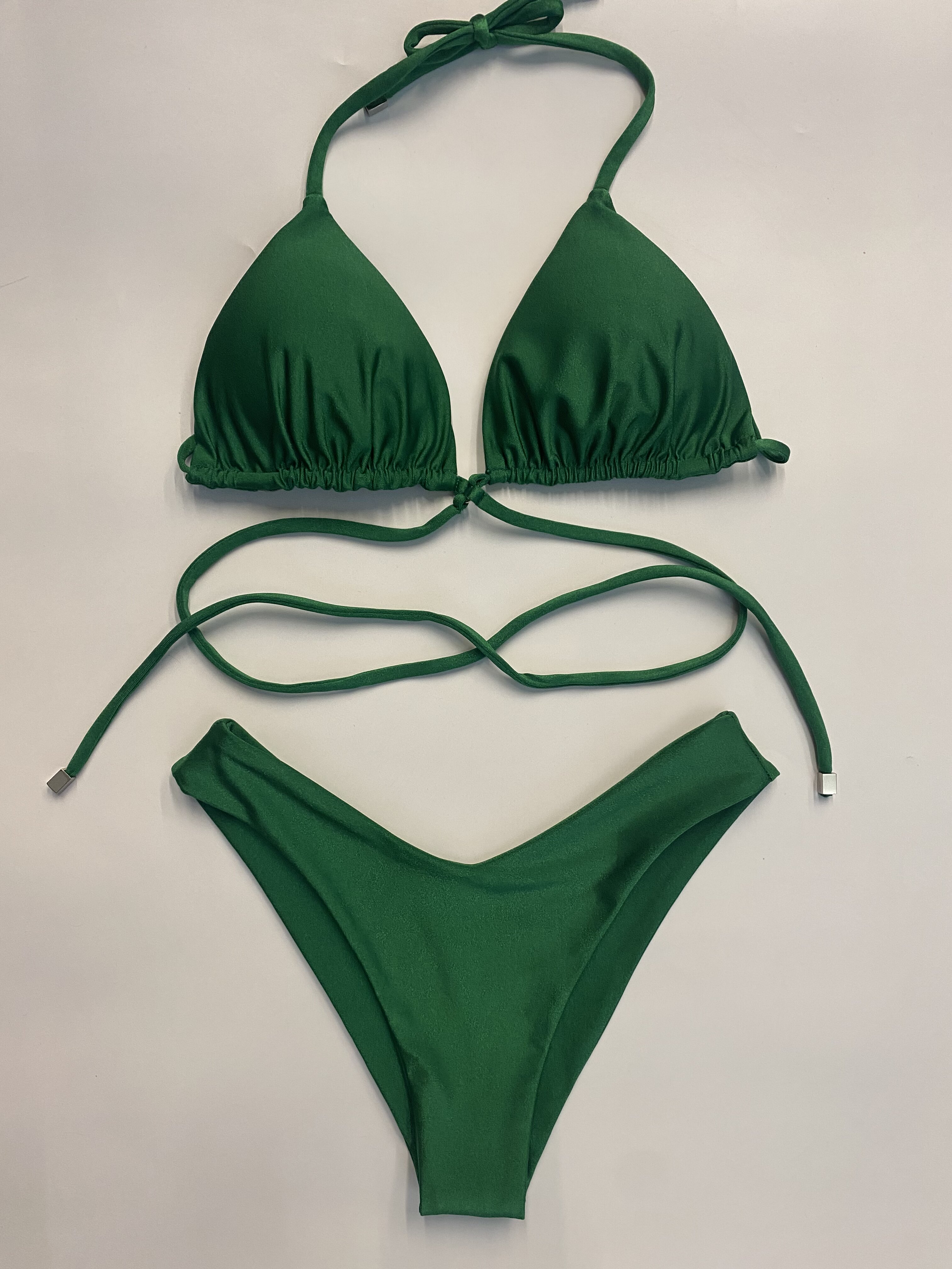 

Купальник раздельный женский Balibikini Патрисия зеленый XL, Патрисия