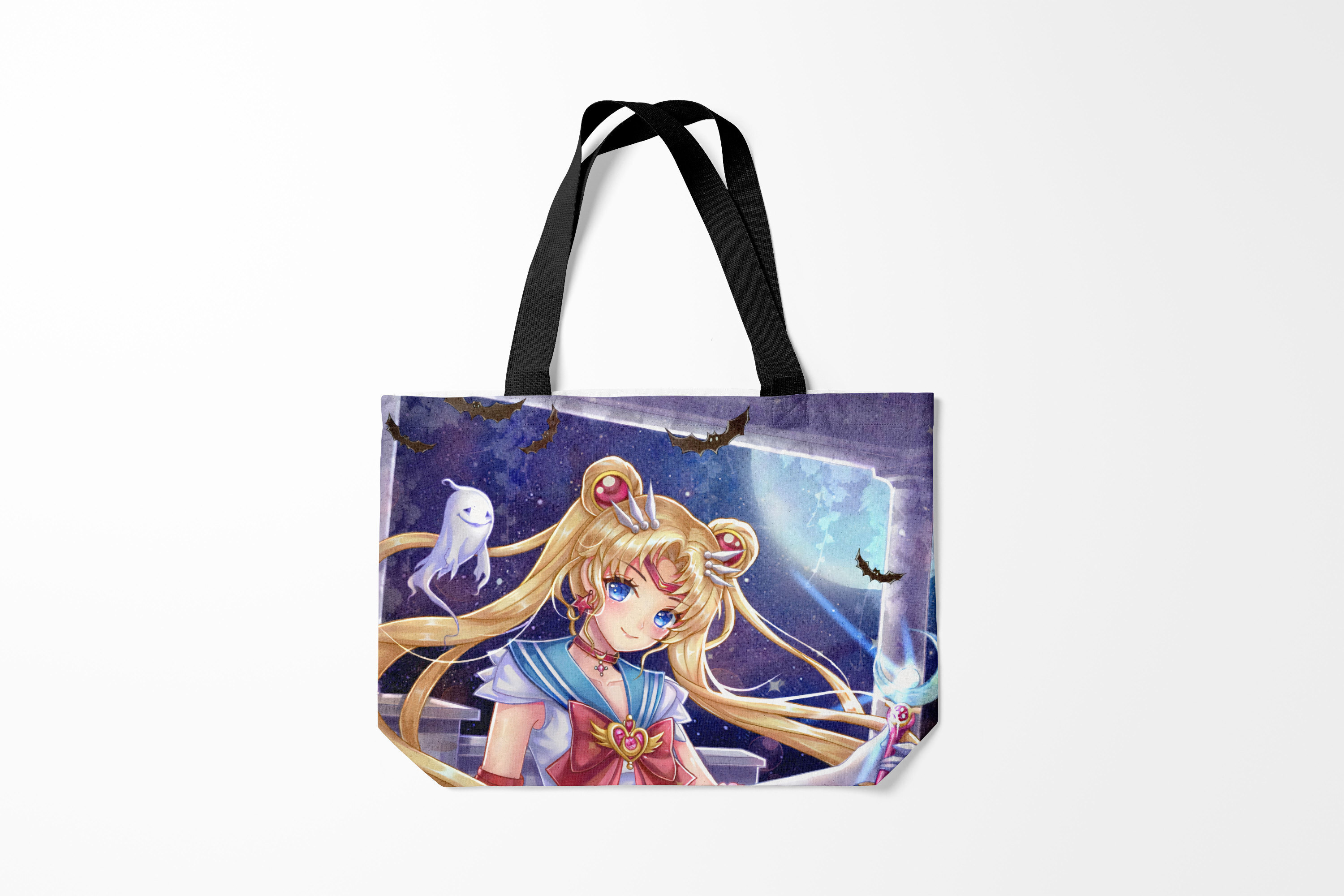 

Сумка шoппер унисекс Burnettie Sailor Moon, фиолетовый, Sailor Moon