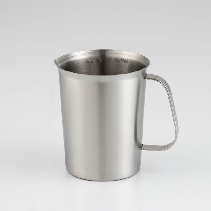 

Молочник с мерной шкалой, 500 мл, 304 сталь, Кухонный инвентарь для поваров